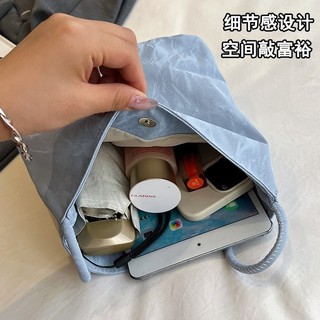 Túi vải mềm đa năng thời trang xếp ly bán chạy Hàn Quốc