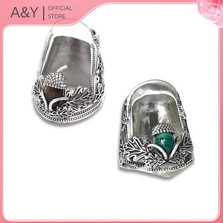 A & Y Mở Móng Tay Acorn Thimble Thimbles Hợp Kim Kẽm Bảo Vệ Ngón Tay DIY May Quilting Dụng Cụ