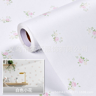 ☀Mục Vụ Nhỏ Hoa Tự Dính Giấy Dán Tường Phòng Ngủ Ấm Màu Hồng Cô Gái Hộ Gia Đình Đổi Mới Miếng Dán Ký Túc Xá Sinh Viên Giấy Dán Tường Chống Thấm Nước ZKMJ