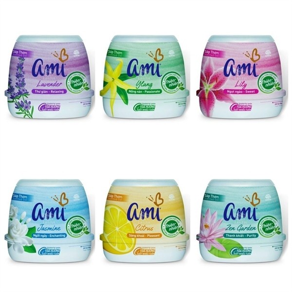 Sáp thơm phòng Ami hộp 200g