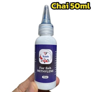 Xanh Methylene VH Chai 20ml, 50ml hỗ trợ các vấn đề ngoài da cho cá cảnh