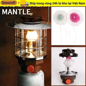 ESSENCEH 5 / 10 / 15 / 20 Chiếc Lưới Ánh Sáng Bền Chống Dính Phụ Kiện Cắm Trại Không Phóng Xạ Mantle Mantle Phụ Kiện Dự Phòng