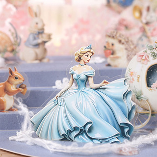 ENWEI 30 Chiếc [Dòng Truyện Cổ Tích Bằng Kính] Alice Xứ Sở Thần Tiên Lọ Lem Ngôi Sao Dream Little Red Riding Hood Quest Dán Tạp Chí Sổ Lưu Niệm Vật Dụng Trang Trí