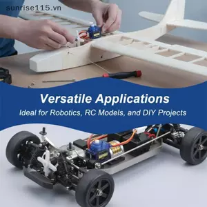 SRVN 5 Cái servo Sừng Bộ Cánh Tay Nhựa Thay Thế Phụ Kiện servo Phù Hợp Cho SG90 RC Động Cơ servo RC Robot Máy Bay Bộ Phận Sửa Chữa.