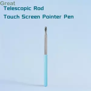 Gậy đọc sách TUYỆT VỜI, Bút màn hình cảm ứng thanh kính thiên văn 68MM, Con trỏ giảng dạy bằng thép không gỉ chuyên nghiệp dành cho học sinh