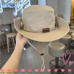Mũ Câu Cá EBINLANDS, Mũ Xô Chống Gió Thoáng Khí, Chống Nắng Ngoài Trời Chống Thấm Nước Chống Nắng Đi Bộ Đường Dài Leo Núi Cắm Trại