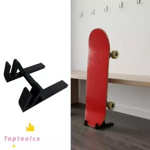 Đế lưu trữ ván trượt TOPTOOLCX, Đế cố định đa năng Giá đỡ ván trượt dọc, Phụ kiện ván trượt tiết kiệm không gian in hình ổn định di động trong nhà