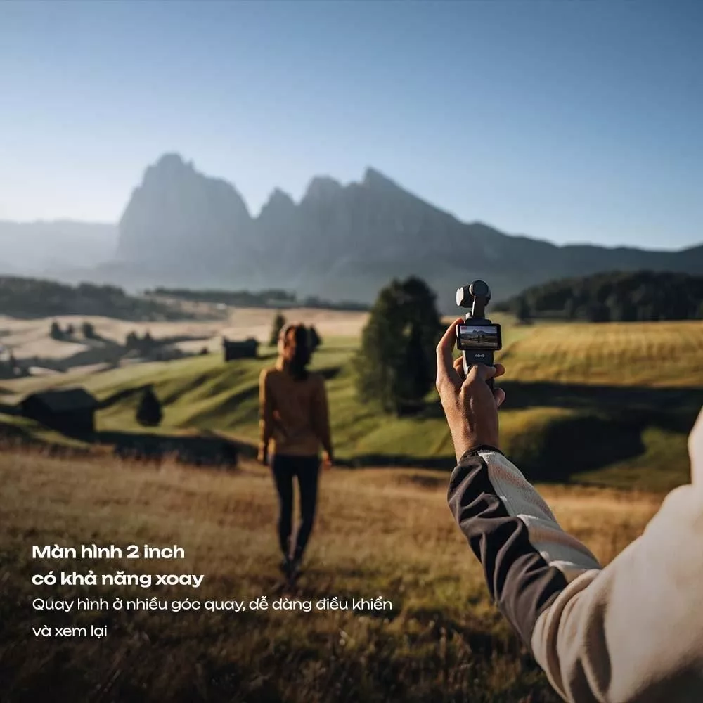 DJI Osmo Pocket 3 Gimbal Tích Hợp Camera 4K 120fps
