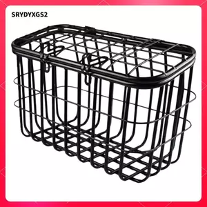Xe Đạp Phía Sau Giỏ Có Nắp Sắt Xe Ba Bánh Giá Để Đồ Kèm Chịu Lực Cho Xe Đạp Điện Mua Sắm Đi Thích Hợp Cho Người Lớn Thú Cưng Groc