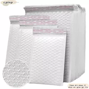 CPINCP 20Pcs Túi Xốp Đóng Gói Hàng, Tự Dán Niêm Phong Chống Sốc, Chống Nước, Mềm Mại, Phù Hợp Vận Chuyển