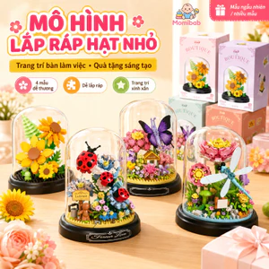 Đồ chơi mô hình lắp ráp hạt nhỏ, dùng để xây dựng, trang trí, quà tặng sáng tạo cho bàn làm việc, đẹp và dễ thương
