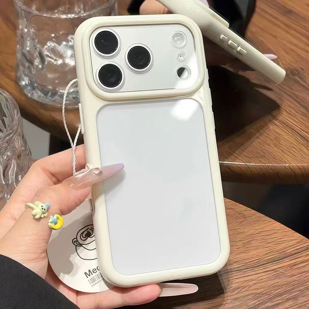 Ốp Điện Thoại Acrylic Dopamine Edge Windows Cho iPhone 17 Pro Max 16 Plus 15 14 13 12 11 Vỏ Bảo Vệ Chống Sốc