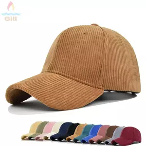 Mũ bóng chày GILL, Mũ bóng chày Unisex phong cách cổ điển, Mũ Hip Hop có thể điều chỉnh màu trơn