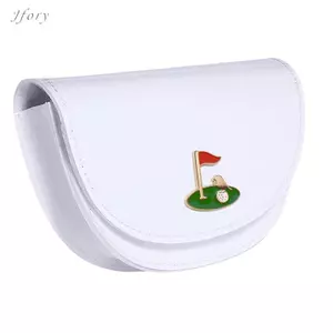 Hộp đựng máy đo khoảng cách chơi gôn thể thao Jfory Túi da PU nhỏ gọn đa chức năng để đựng bóng Fanny Pack