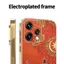 Ốp YJD Cho OPPO Reno15 Pro Reno15F Vintage Palace Họa Tiết Series Da Mạ Điện Cạnh Chống Rơi Vỏ Điện Thoại