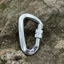 VVDZA Professional Safety Carabiner, Móc chìa khóa hình chữ D 7 màu, Thiết bị bảo vệ leo núi 48 * 80mm Khóa leo núi bằng nhôm