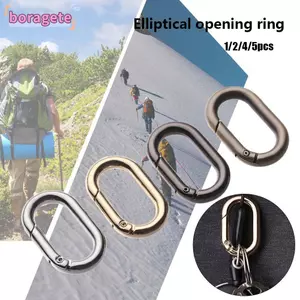 BORAGETE 1 / 2 / 4 / 5 Túi Thắt Lưng Khóa Phụ Kiện Chất Lượng Cao Snap Chai Móc Túi Xách Kẹp