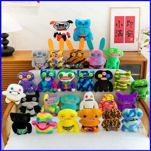 FUGGLER Ngộ nghĩnh Xấu Xí Quái Vật Răng Ngộ nghĩnh búp bê trang trí mặt dây chuyền móc khóa sang trọng đồ chơi cho trẻ em cô gái