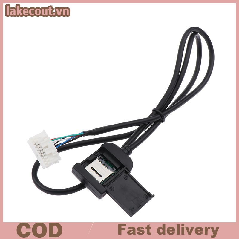 Lat Sim Khe Cắm Thẻ Adapter Cho Android Radio Đa Phương Tiện Gps 4G 20pin Cáp Kết Nối Xe Phụ Kiện Dây Replancement Một Phần linh cẩu
