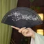Cổ Full Tre Quạt Khắc Rỗng Nhỏ Dễ Dàng Mở Đóng Phong Cách Trung Hoa Quạt Gấp Nữ Hanfu Sườn Xám Khiêu Vũ Đạo Cụ
