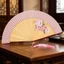 Quạt Cổ Quạt Gấp Mới Phong Cách Trung Hoa Di Động Quạt Gấp Nhỏ Sườn Xám Hanfu Nữ Hiệu Suất Chuyên Dụng Khiêu Vũ