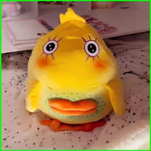 PS1 Usavich Komanichi Gà Plushie Dễ Thương Ngộ nghĩnh Hoạt Hình Gà Con Vàng Sang Trọng Cotton Búp Bê SP1