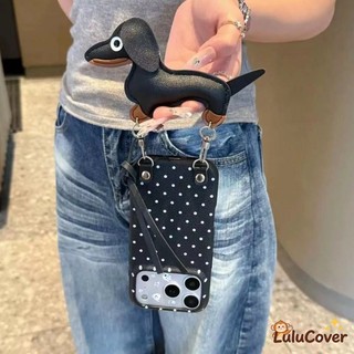 Bao Da Chấm Bi Với Dây Đeo Tay 3D Dachshund Cho Honor 600 500 Magic 8 Pro Air Power 2 Win Honor600 Phim Hoạt Hình Dễ Thương 3D Chó Nhiều Màu Kẹo Vỏ Bé Gái