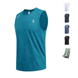 Running Men Quick Dry Tank Top Thể thao Áo Vest không tay thoáng khí