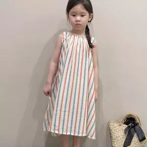 Váy Mori không tay sọc phong cách mới mùa hè
