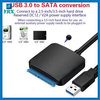 Cáp YRX USB 3.0 sang SATA Sata III sang USB Cáp chuyển đổi Hỗ trợ ổ cứng SSD gắn ngoài 2,5 / 3,5 Inch.