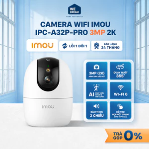 Camera WiFi Trong Nhà IMOU IPC-A32P-PRO 3MP 2K AI Phát Hiện Người Thú Cưng - Hàng Chính Hãng