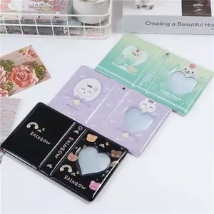 Sách Thẻ AWNGD, Album Ảnh Thiết Kế Rỗng PVC, Hộp Đựng Photocard 3 Inch 40 Túi