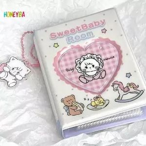 < Honeyba > 36 Khe Cắm Hàn Quốc Dễ Thương Mikoo Album Ảnh Thần Tượng 3 Inch Photocard Bộ Sưu Tập Sách Lomo Thẻ Sắp Xếp Ảnh Lưu Trữ Đẹp
