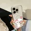 Hoa hồng cừu nhỏ Hoaích hợp iPhone 1716 trường hợp 15 Tất cả14/13 mới 1211x hút từ