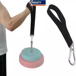 MAKY Thể Dục Cánh Tay Đấu Vật Huấn Luyện Dây Đai Tay Và Cánh Tay Tăng Cường Nhà Tập Gym Ngón Tay Cổ Tay Forearm er Tay Cầm Ban Nhạc VN