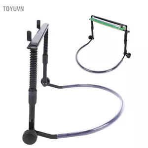 Toyuvn Fesjoy Có Thể Điều Chỉnh Thép Hợp Kim Kèn Harmonica Giá Đỡ Cho 10 24 Lỗ Kèn Harmonica Nhạc Sĩ Độ Tin Cậy Cao Màu Đen