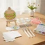 Bộ vẽ họa tiết Bộ thủ công hoàn chỉnh với Bộ nghệ thuật Easel Hỗn hợp phương tiện thực hành cho trẻ em, phòng chơi, lớp học