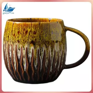 Cốc Cà Phê - Cốc Gốm Thủ Công, Cốc Trà Lớn, Lò Vi Sóng & Máy Rửa Chén An Toàn D