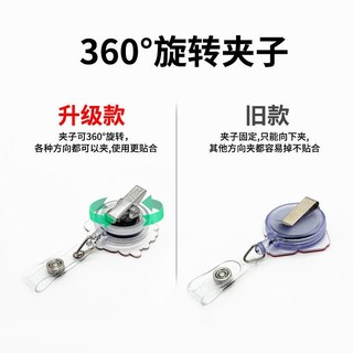 Dễ Thương Kẹp Giữ Thẻ Bằng acrylic Có Thể Rút Lại Tiện Dụng Cho Y Tá / Bác Sĩ