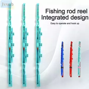 Cuộn dây câu JVSUB, Đầu trước với cơ chế cuộn nhanh Máy cuộn dây cần câu di động, Phụ kiện câu cá bằng nhựa
