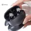 < WHPHous-t > Kẹp tai nghe cây kim cương giả có thể tháo rời Trang trí tai hình cây Zircon lấp lánh 1 Cái Không xỏ khuyên để mặc công sở đẹp