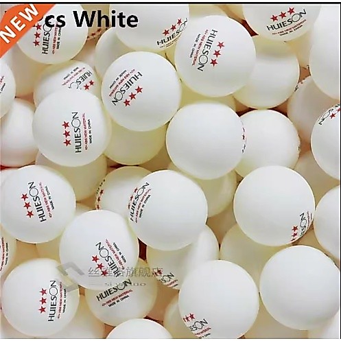 (200 quả) Bóng tập luyện Huieson 3 sao loại 1 (Banh bóng bàn Huieson 200 trái)