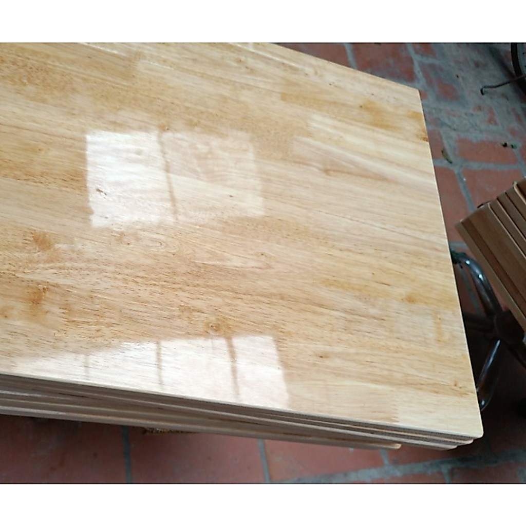 Mặt bàn gỗ thịt mặt bàn gỗ cao su dài 35cm rộng 15cm, 20cm, 25cm, 30cm, 35cm dày 18mm hàng vip loại 1 Free Ship | BigBuy360 - bigbuy360.vn