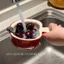 Hàng sẵn có với Đĩa trái cây thoát nước Giỏ đựng trái cây thô Rửa nhà bếp hai lớp Trái cây Trái cây Lọc rau quả Dễ thương Tinh tế