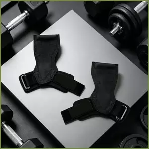 Dây đeo cổ tay để cử tạ Đệm tập thể dục Tay cầm Deadlift Dây đeo dành cho nữ Cử tạ Tập thể hình Deadlift kouvn