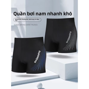 2026 Phong Cách Mới Nam Nhanh Khô Bơi Quần Boxer Chống Rỉ Cốp Bơi Chuyên Nghiệp Quần Nam