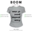 BOOM Áo Baby Tee Nữ Cotton Ôm Body-Áo Thun Ngắn Tay Y2K In Hình PhongCách Mùa Hè, Cổ Tròn Hàng Đầucách hàn quốc phong471