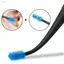 ZENZON Silicone Mềm Earpick, Dụng Cụ Làm Sạch Tai Xoắn Ốc Hai Đầu, Massage Earscoop Ear Clean 360° Dụng cụ làm sạch sáp tai quay Chăm sóc tai