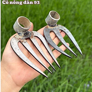 Móc dặm lúa, tỉa lúa , nhổ cỏ chất liệu thép dày dặn dùng trong nông nghiệp