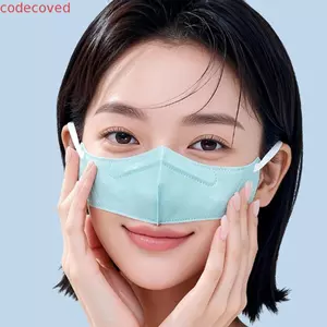 COCODECOVED 20 Chiếc Nắp Mũi Dùng Một Lần, Mặt nạ Máy Lọc Không Khí Nhẹ Chống Bụi, Chống Dị Ứng Không Dệt Thoáng Khí Màu Trơn Chống Sương Mù Mặt nạ Mũi Mùa Đông